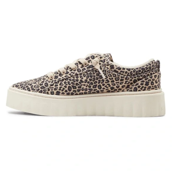 Roxy Sheilahh Cheetah Print Women's Sneakers - Picture 5 of 8
